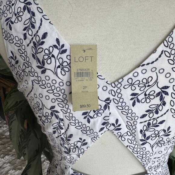 Loft Flowery Dress - Picture 7 of 7